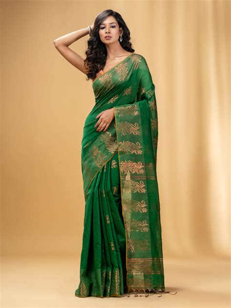 “CHARUKRITI” Latest Cotton Saree with Blouse Piece | INR 1680 Onwards ...