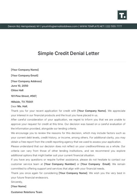 Free Letter of Credit Template to Edit Online