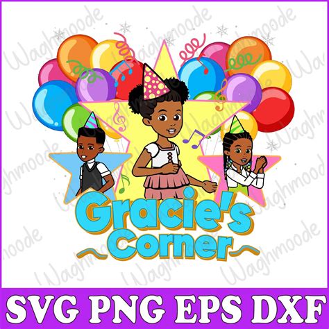 Personalized Gracie's Corner Birthday Svg, Birthday Girl Svg, Gracie's ...