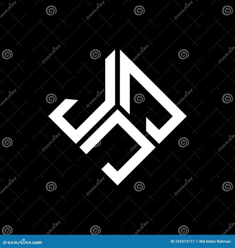 JJJ Letter Logo Design on Black Background. JJJ Creative Initials ...