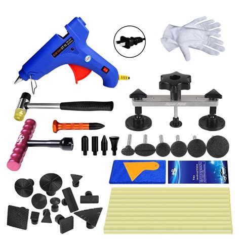 Super PDR 31pcs Auto Dent Puller Paintless Dent Repair Tools kit Dent ...