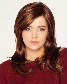 Brown Haired by Synthetic Layered Brown Hair Wigs Brown Haired
