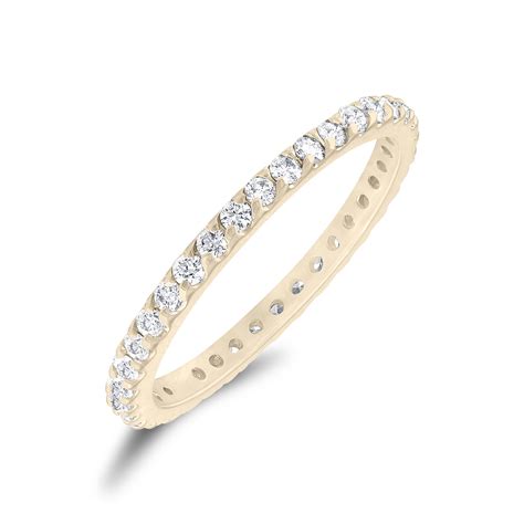 Eternity Ring With Solitaire at Caleb Fernando blog