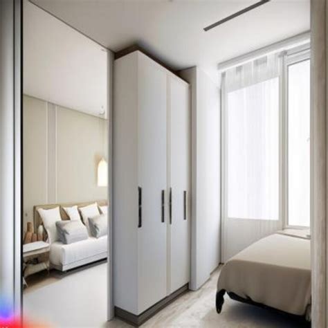 White Modern Sliding Wardrobe Design in High Gloss Acrylic Finish and ...