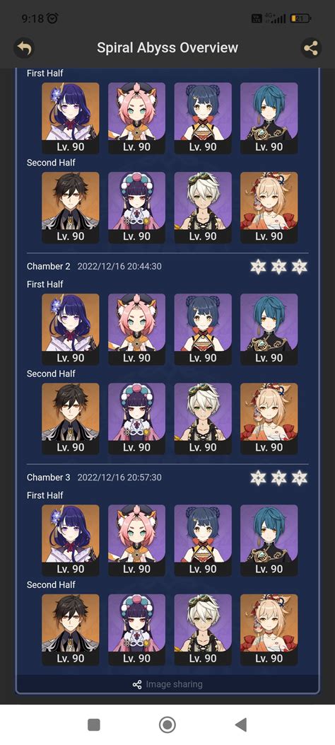 I use this lineup to beat Floor 12 Spiral Abyss : r/Yoimiya_Mains