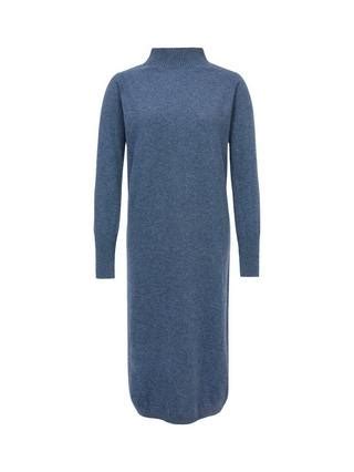 Celtic & Co. Geelong Wool Midi Dress, Indigo