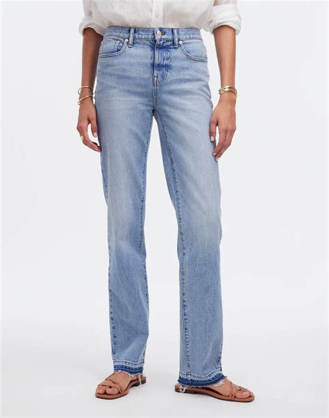 The '90s Straight Mid-Rise Jean | Madewell