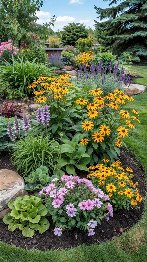 20 Stunning Full Sun Flower Bed Ideas for a Bright, Blooming Yard ...