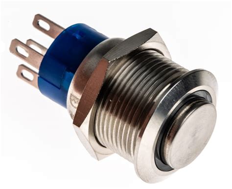 RS PRO | RS PRO Illuminated Push Button Switch, Latching, Panel, 19.2 ...