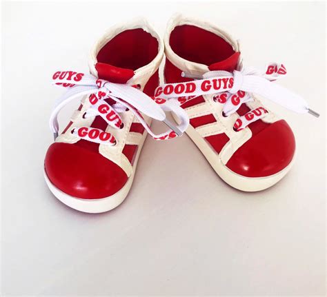 Good Guy Double Sided Chucky Shoelaces Doll Prop Horror 1988 - Etsy