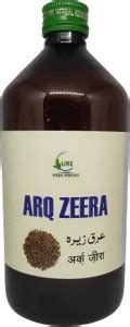 Cure Herbal Arq Zeera (500ml) (Pack Of 3) Price in India - Buy Cure ...