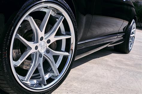 Buy 22 Inch Ferrada FR2 Silver MachineChrome Lip Concave Wheels Rims ...
