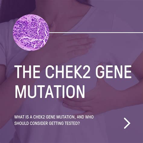Breast Cancer Trials on LinkedIn: The CHEK2 gene mutation is a genetic ...