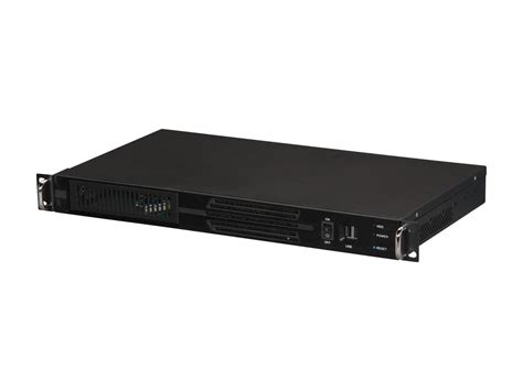 Athena Power Rm 1u100d Black Aluminum Steel 1u Rackmount Server ...