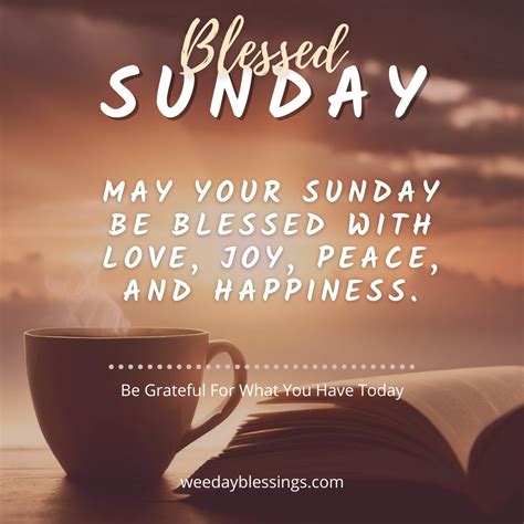 Sunday Morning Blessing