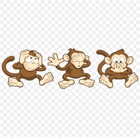 Three Wise Monkeys The Evil Monkey, PNG, 800x800px, Three Wise Monkeys ...
