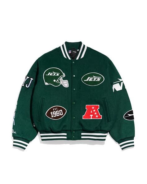 New York Jets Pennant Varsity Jacket – Chalk Line Apparel