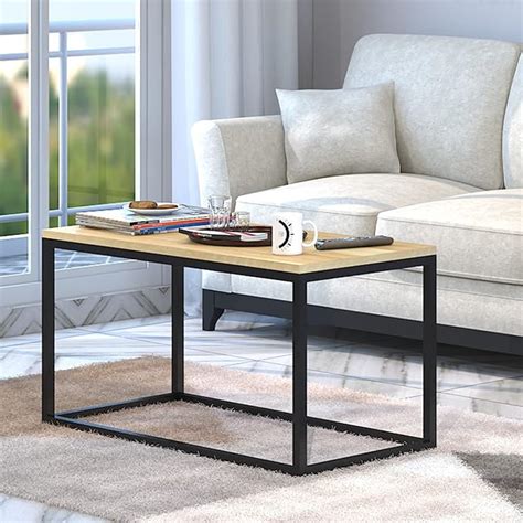 Klaxon Engineered Wood Noah Coffee Table For Living Room/Tea Table ...