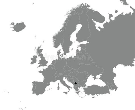Location of Montenegro (green) in Europe (dark grey)  –  [Legend]