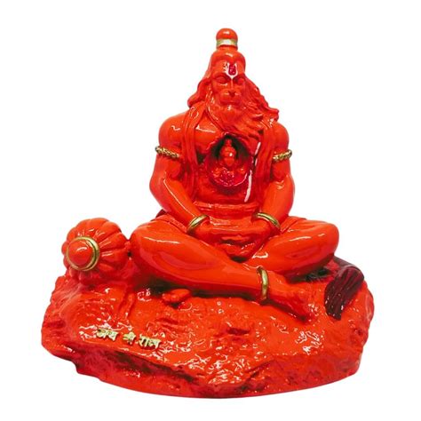 Buy Leo Traders Hanuman Ji Murti Statue with Ram Ji in Heart for ...