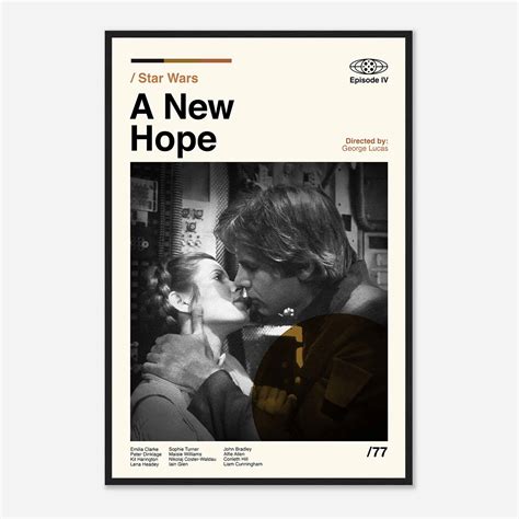 A New Hope Poster, A New Hope Art, Star Wars - Citiesbox