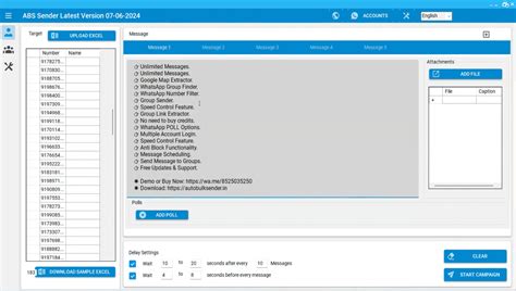 Bulk WhatsApp Software | Pan India Database | CRM Software | WA Sender ...