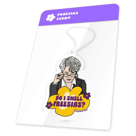 Miranda Do I smell Freesias [freesia scent] air freshener – pinbuds - what is the smell of freesia