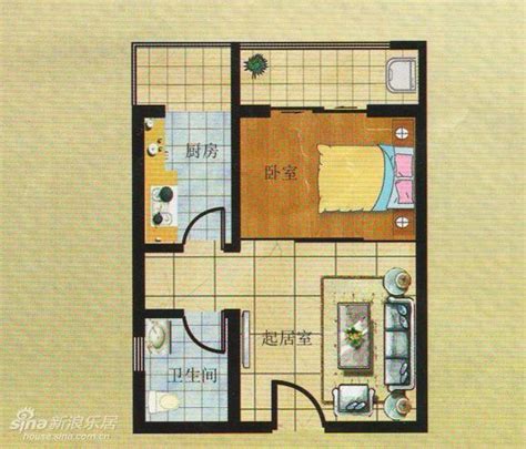 40平米廉租房户型图,廉租房图片,45平廉租房装修图片(第7页)_大山谷图库