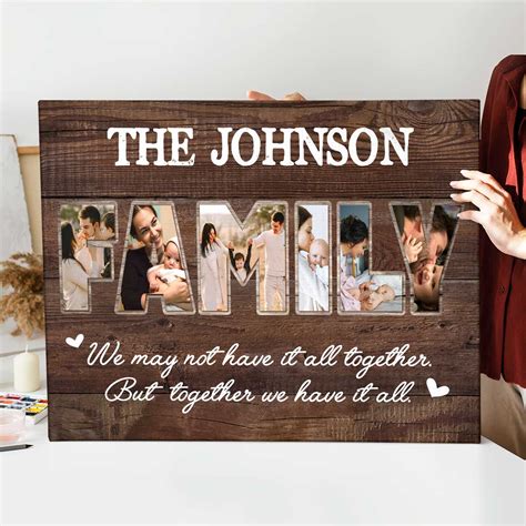 Personalized Family Signs | Gift For Family | Benicee Shop