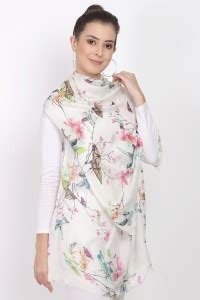 Cashmere Craft Printed Viscose Women Scarf, Stole, Fancy Scarf - Buy ...