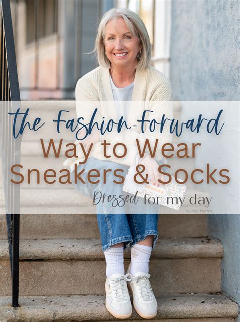 The Fashion-Forward Way to Wear Sneakers & Socks - Dressed for My Day