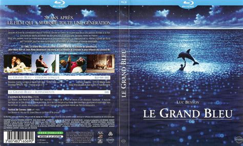 Jaquette DVD de Le grand bleu (BLU-RAY) - Cinéma Passion