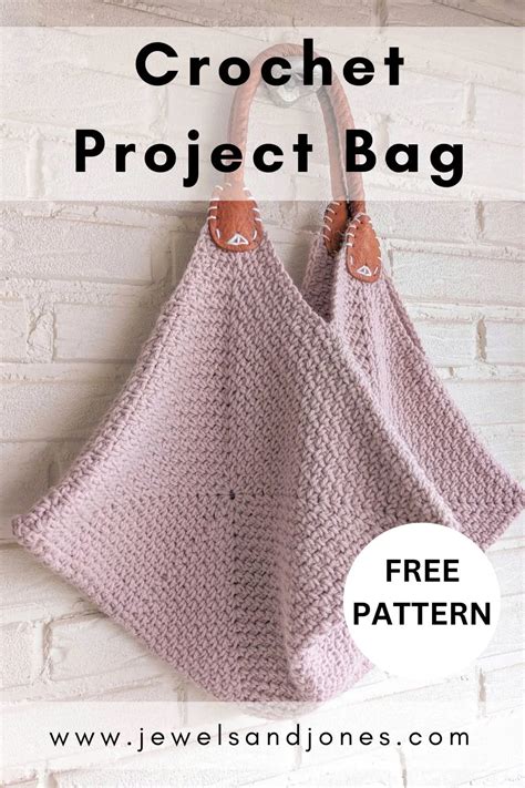 Image result for Crochet Project Bag Pattern