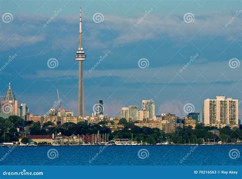 Toronto, Ontario Skyline Cityscape Editorial Stock Photo - Image of ...