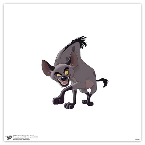 Gallery Pops Disney The Lion King - Banzai Wall Art, Unframed Version ...