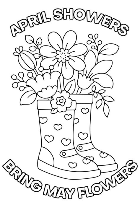Spring coloring pages free printable – Artofit
