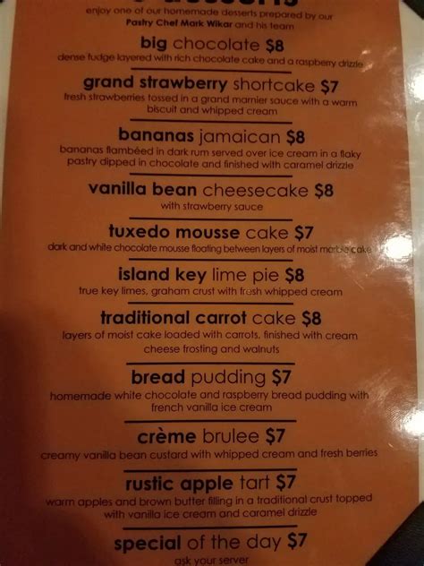 The Delaney House Menu - Updated November 2025