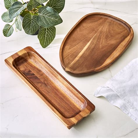 Buy Chefs Pride Marion Acacia Wood Serving Platter - 32x10x4cm from ...