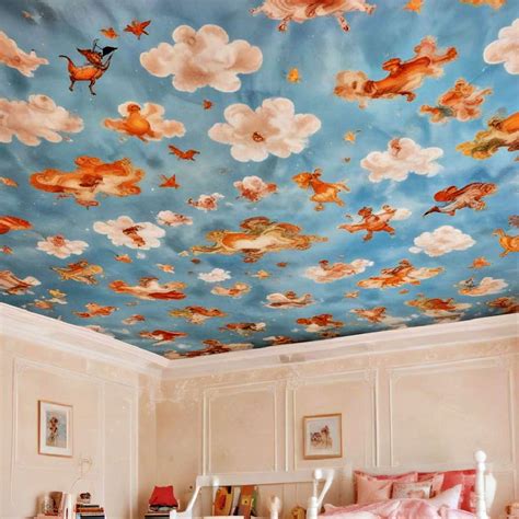 30 Ceiling Wallpaper Ideas for an Instant Room Refresh