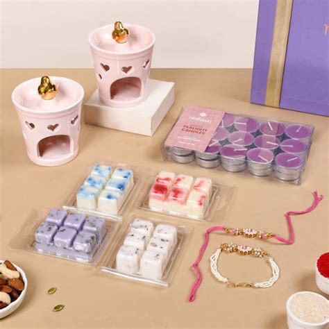 Fragrance Supreme Rakhi Hamper For Couple Online - Premium Gift Hamper ...