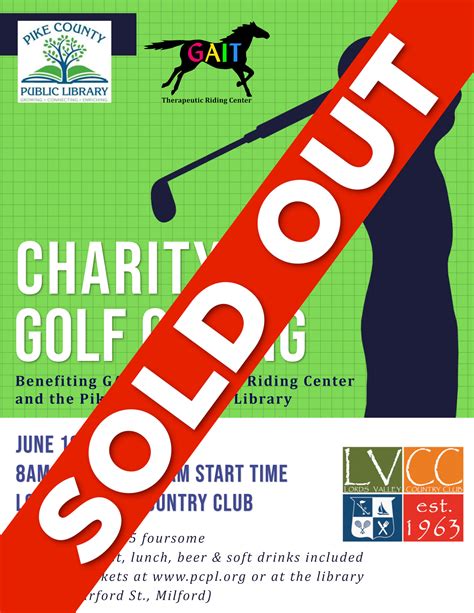 Charity Golf Outing SOLD OUT - Pike County Public Library