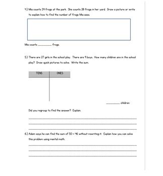 4th Grade Go Math Chapter 2 Test PDF 的图像结果