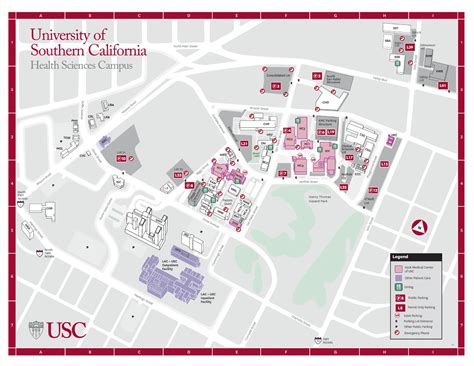 Keck Medicine of USC Hospital Map (2022 - 2018) - All Maps