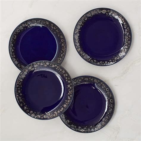 Cordelia Cobalt Blue Dinner Plate + Reviews | CB2
