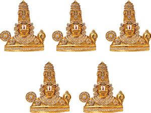 ART N HUB Set of 5 Lord Venkateswara Thirupathi Balaji/ Tirupati Idol ...