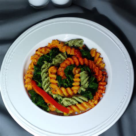 Tri-Color Pesto Rotini – Recipe Wise