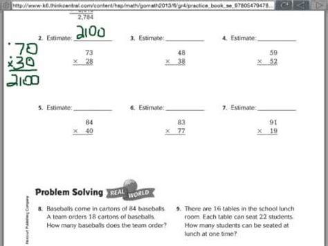 Image result for Go Math Grade 5 Lesson 3.3 Homework