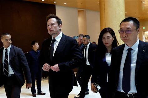 Elon Musk met with Chinese Vice Premier Ding in Beijing | Reuters