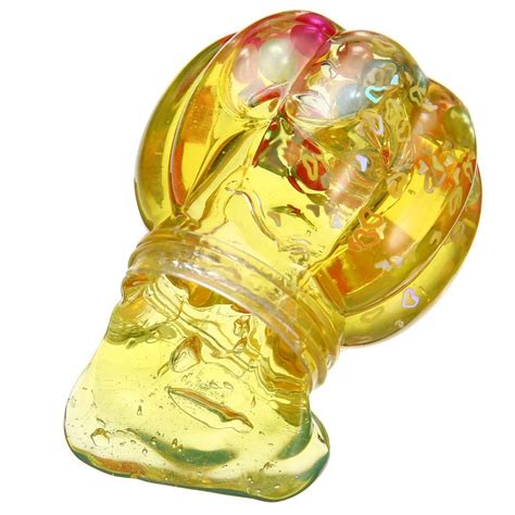 Buy TITATO (Pack of 5) Pumpkin Shape Bottle Crystal Clear Clay Jelly ...