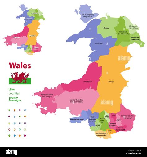 Map Of Wales Scannell